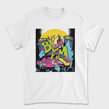 Rockstar Smash Guitar, Unisex Men's T-Shirt