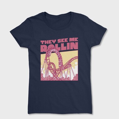 Rollercoaster, Women's T-Shirt