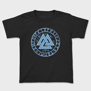 Runes Viking Valknut, Kids' T-Shirt