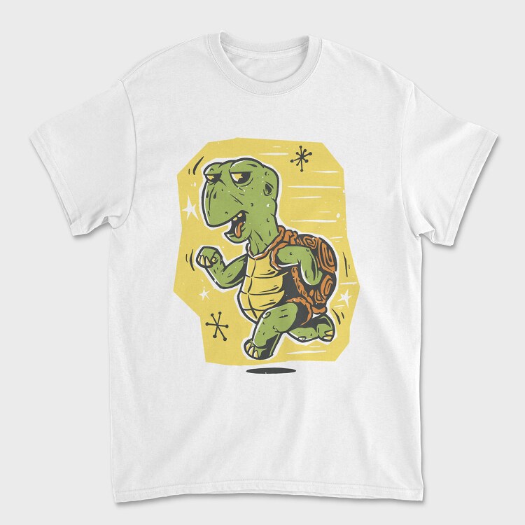 Running Turtle, Унисекс Мъжка Тениска