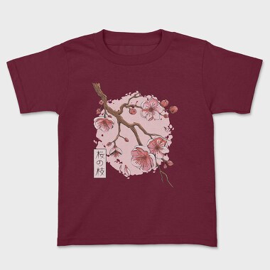 Sakura Blossom Flower, Kids' T-Shirt
