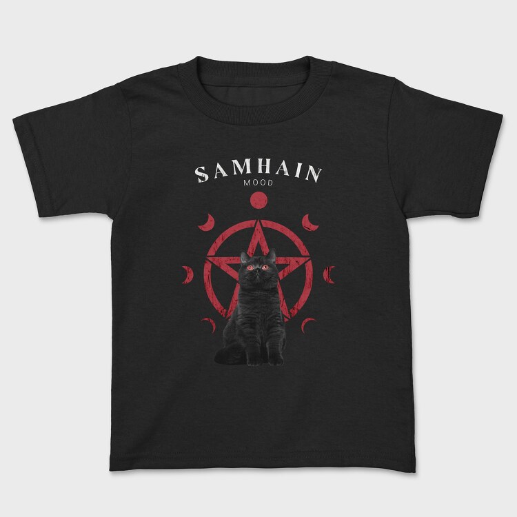 Samhain Mood, Kids' T-Shirt