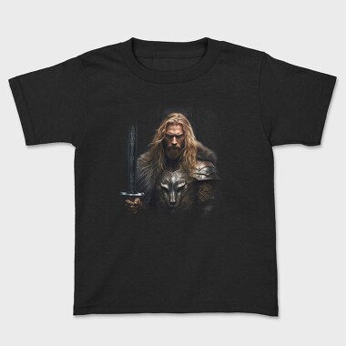 Детска Тениска, Fantasy Knight Lion