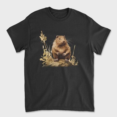 Muskrat, Unisex Men's T-Shirt