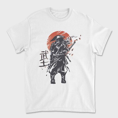 Унисекс Мъжка Тениска, Samurai Grunge