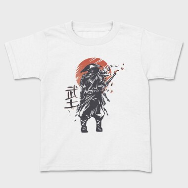 Samurai Grunge, Kids' T-Shirt