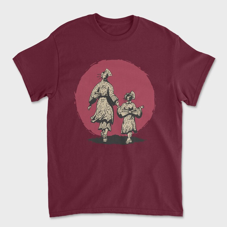 Samurai Mother, Unisex Men's T-Shirt