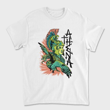 Mythology Athena, Unisex Men's T-Shirt