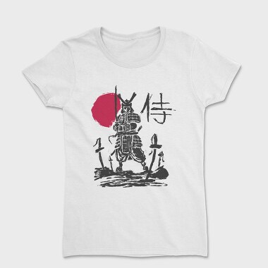 Samurai Silhouette Sun, Women's T-Shirt