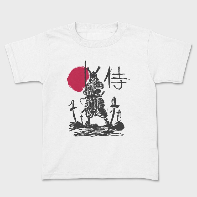 Samurai Silhouette Sun, Детска Тениска