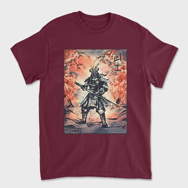 Samurai Traditional Trees, Unisex Men's T-Shirt