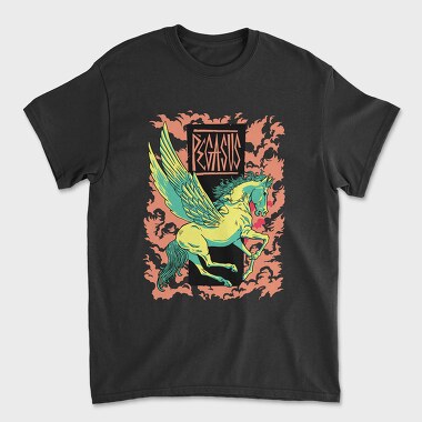 Mythology Pegasus, Unisex Men's T-Shirt
