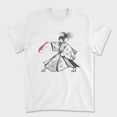 Унисекс Мъжка Тениска, Samurai Woman Finisher