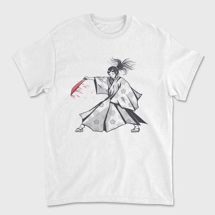 Samurai Woman Finisher, Unisex Men's T-Shirt