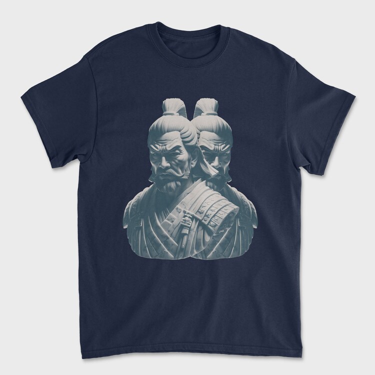 Samurais Monochrome, Unisex Men's T-Shirt