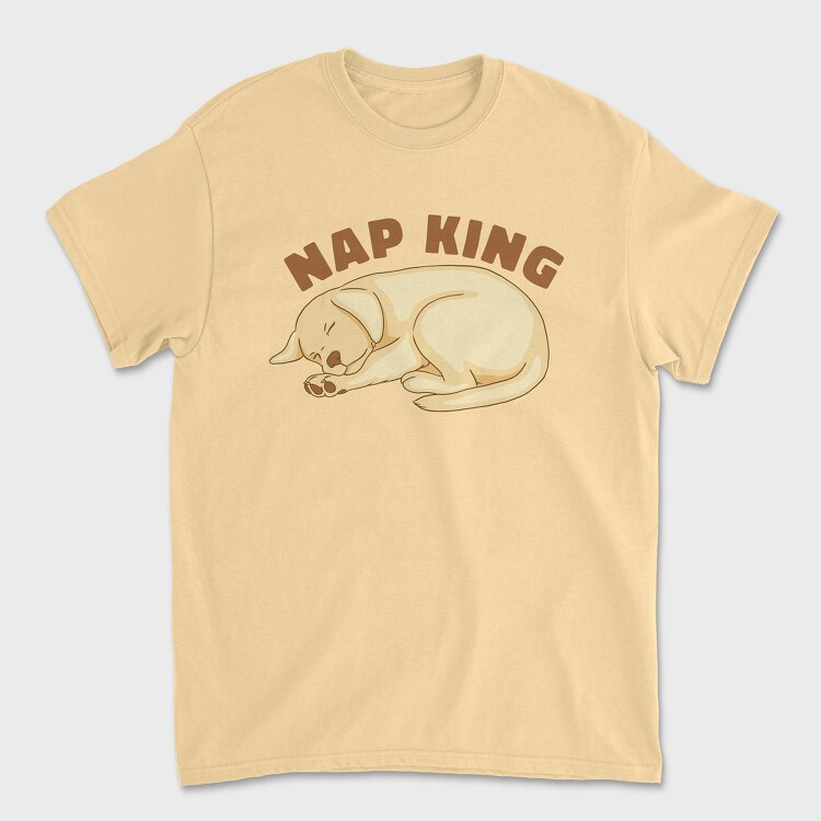 Nap King Labrador, Unisex Men's T-Shirt