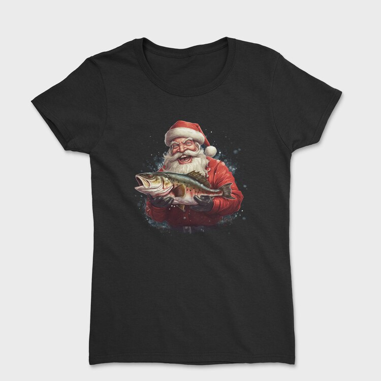 Santa Claus Fish, Дамска Тениска