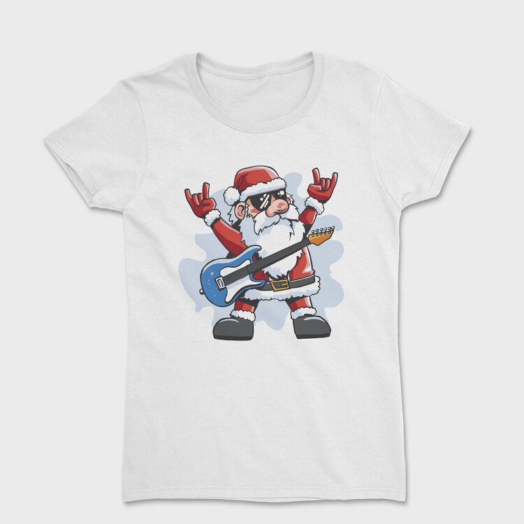 Santa Claus Rocker, Дамска Тениска