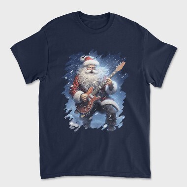Santa Claus Rocking, Unisex Men's T-Shirt