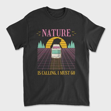 Nature Vaporwave, Unisex Men's T-Shirt