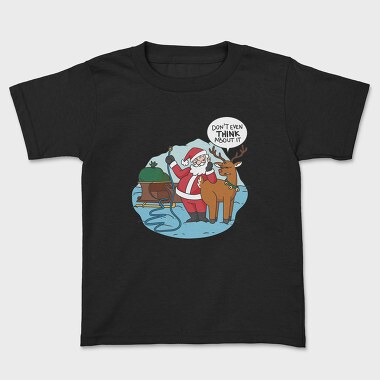 Naughty Santa, Kids' T-Shirt