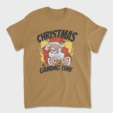 Santa Gaming, Unisex Men's T-Shirt