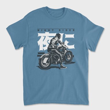 Night Rider, Unisex Men's T-Shirt