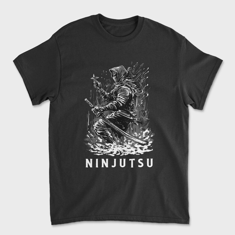 Ninjutsu, Unisex Men's T-Shirt