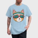 Scientist Cat, Unisex Men's T-Shirt