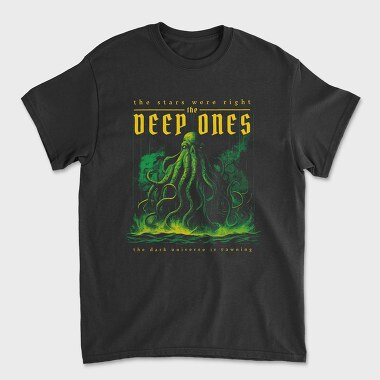 Sea Monster Deep, Unisex Men's T-Shirt