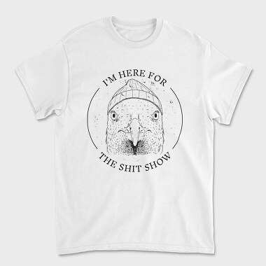 Seagull Shit Show, Unisex Men's T-Shirt