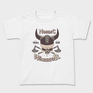 Nordic Warrior, Kids' T-Shirt