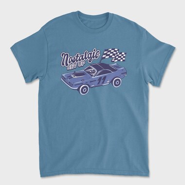 Nostalgic Rev Up, Unisex Men's T-Shirt