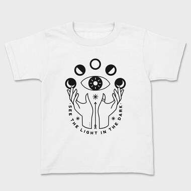 See the Light in the Dark, Kids' T-Shirt