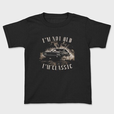 Not Old Classic Smoke, Kids' T-Shirt