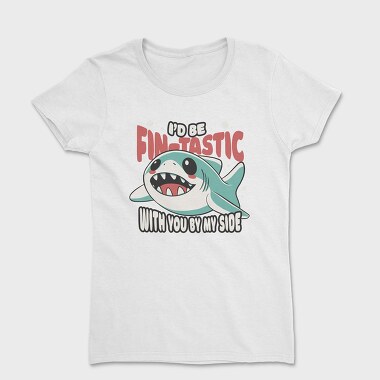 Shark Cute Valentines, Women's T-Shirt