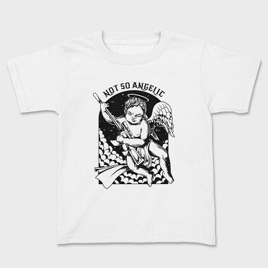 Not So Angelic, Kids' T-Shirt