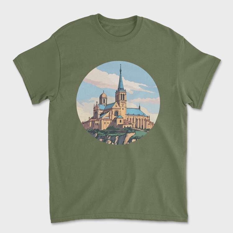 Notre Dame De La Garde, Unisex Men's T-Shirt