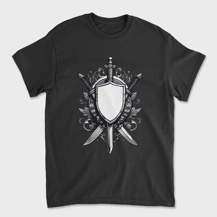 Shield and Sword, Unisex Men's T-Shirt