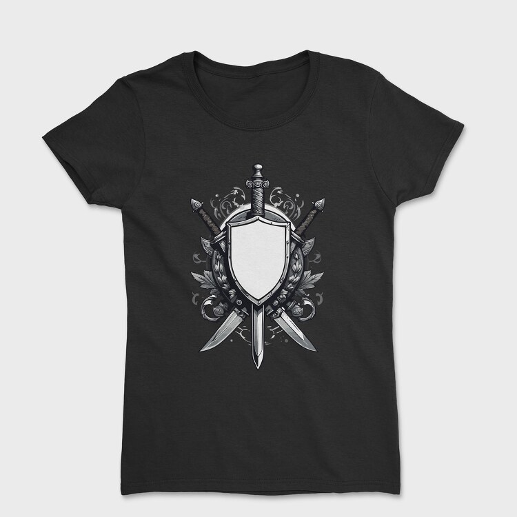 Shield and Sword, Women's T-Shirt