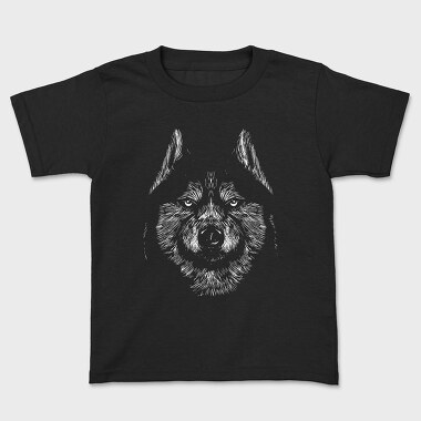 Siberian Husky, Kids' T-Shirt