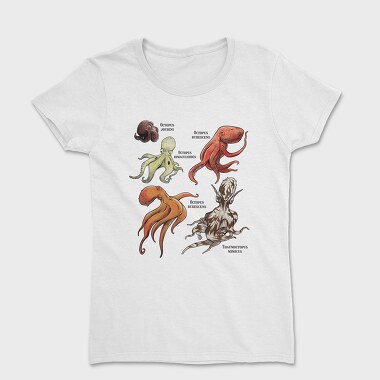Women's T-Shirt, Octopus Set