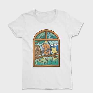 Singing Birdss, Women's T-Shirt