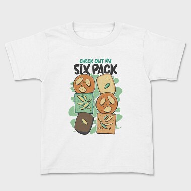 Six Pack Indian Sweets, Kids' T-Shirt