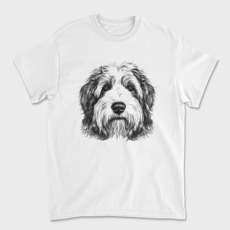 Old English Sheep Dog, Unisex Men's T-Shirt