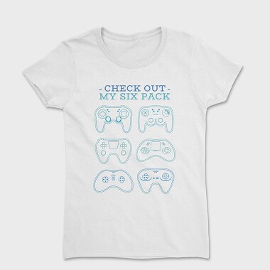 Six Pack Joystick, Women's T-Shirt