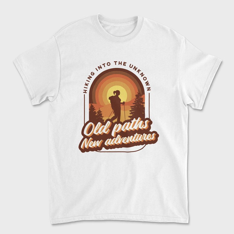 Old Paths New Adventures, Unisex Men's T-Shirt