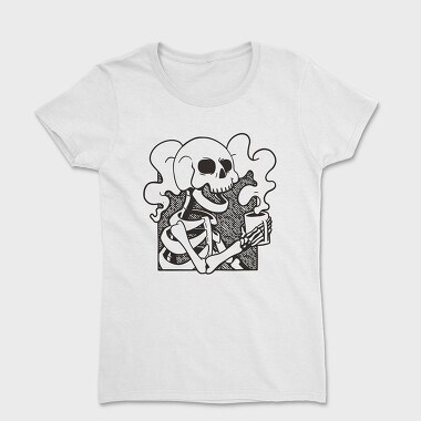 Skeleton Coffee, Women's T-Shirt
