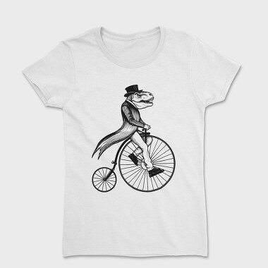 Old Trex on Bike, Women's T-Shirt