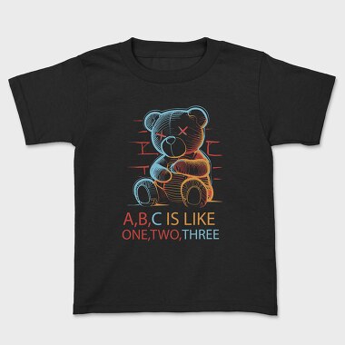 One Two Three, Kids' T-Shirt
